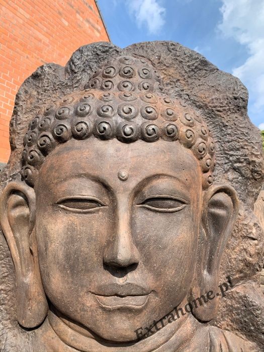 Płaskorzeźba do ogrodu Budda 120cm Ogrody w stylu orientalnym