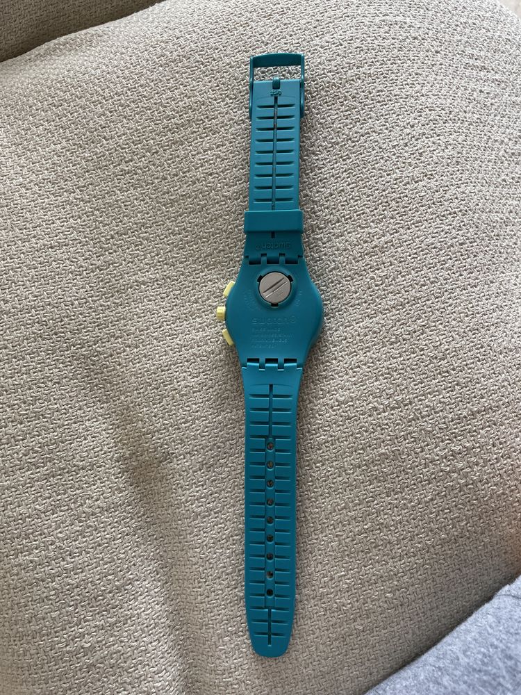 Swatch Crono Azul