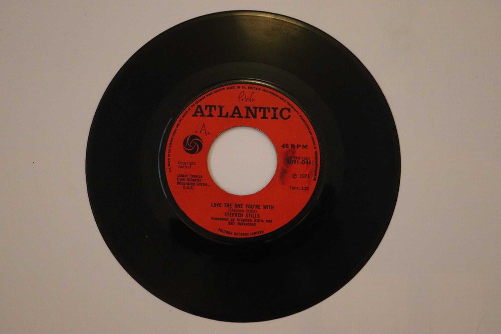 Vinil Stephen Stills - Love the one you're with / To a flame (1971)