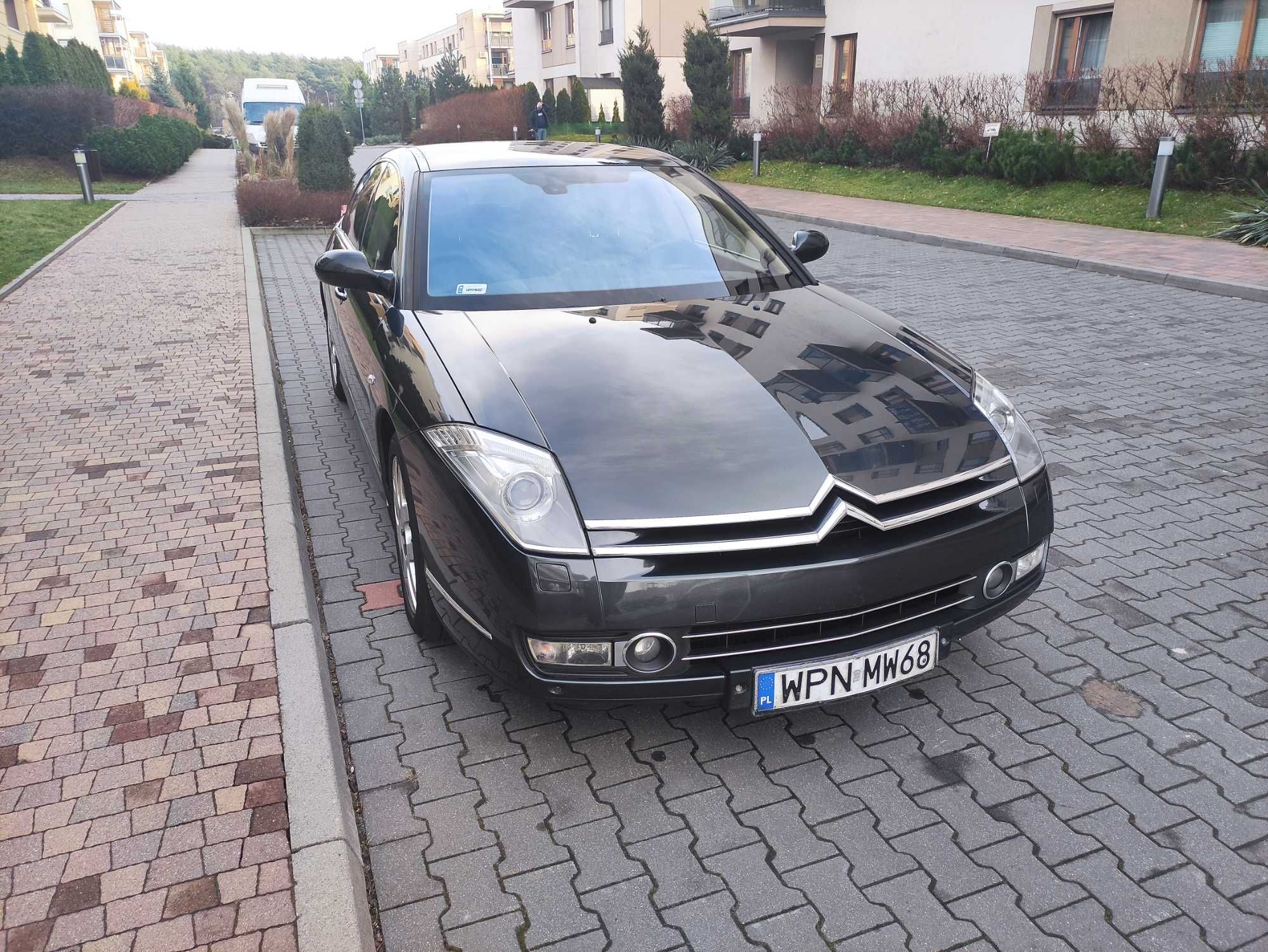 Citroen C6 2.7 HDI polski salon gwarantowany przebieg hist serwisowa