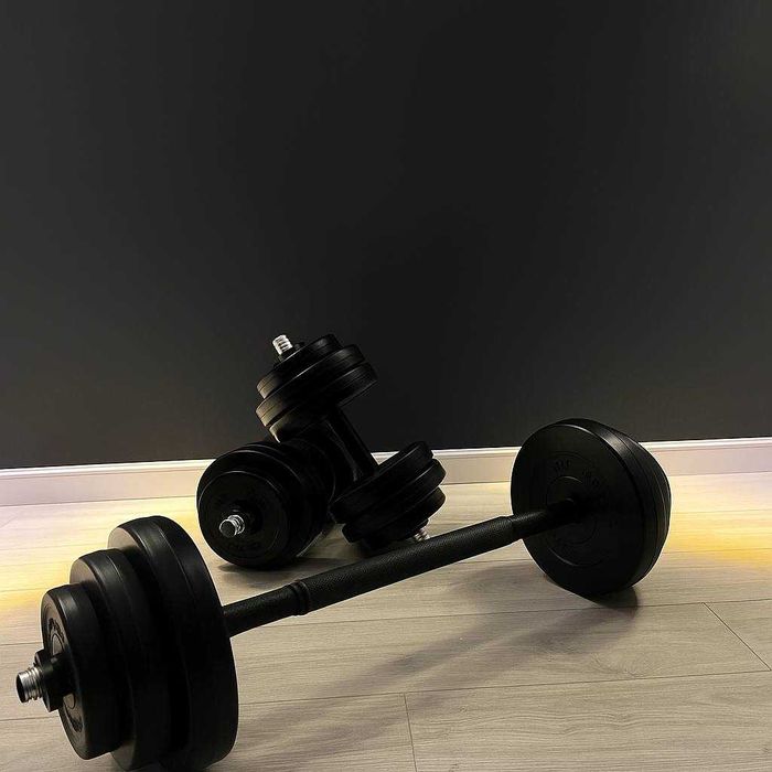 Гантелі штанга 2в1 Гантели з функцієй штанги. Економія та вигода Акція