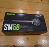 NOWY, oryginalny Shure SM58 - dynamiczny mikrofon wokalny