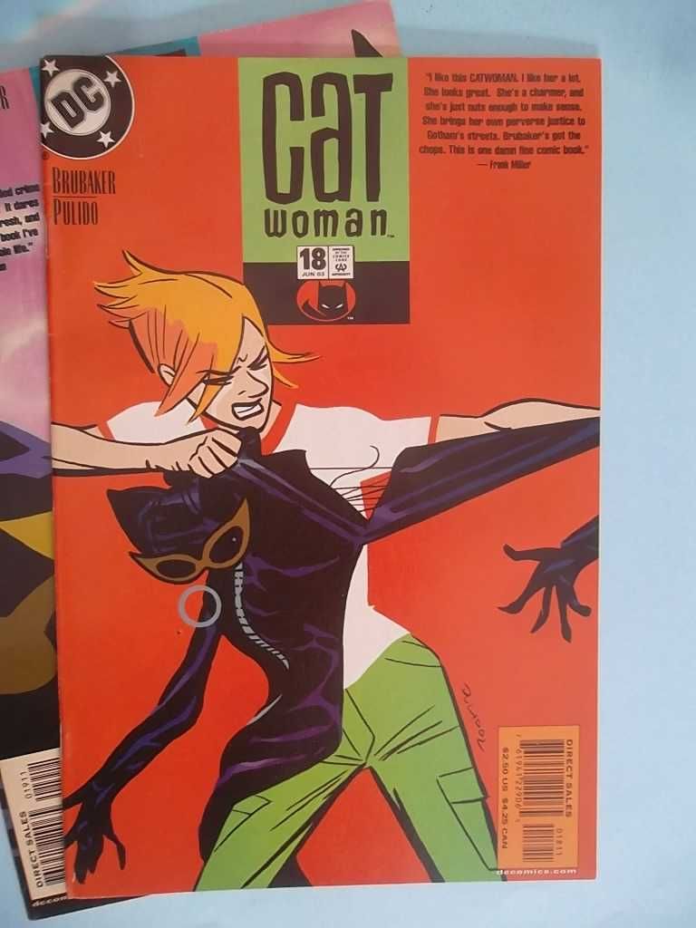 CATWOMAN (2003, DC Comics) # 14-19 - Brubaker, Stewart, Pulido.