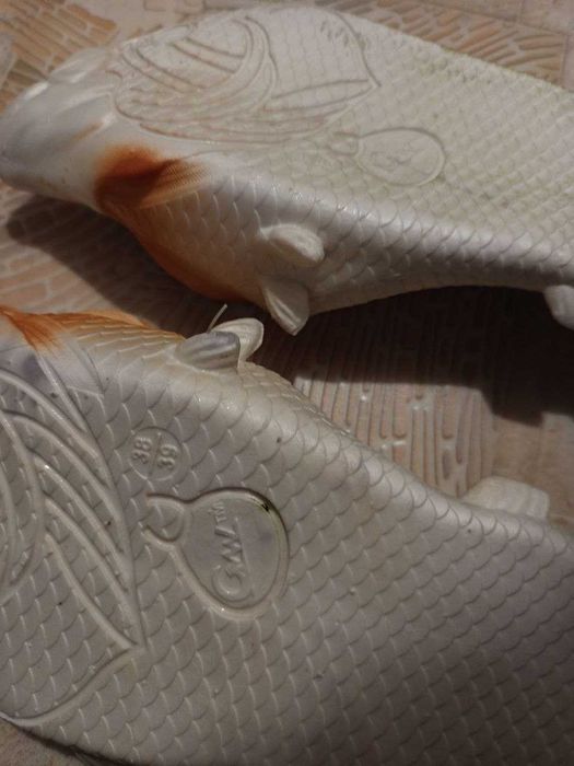 ШЛЕПАНЦЫ Резиновые РЫБА/КАРАСЬ -Обувь для пляжа, бассейна, душа