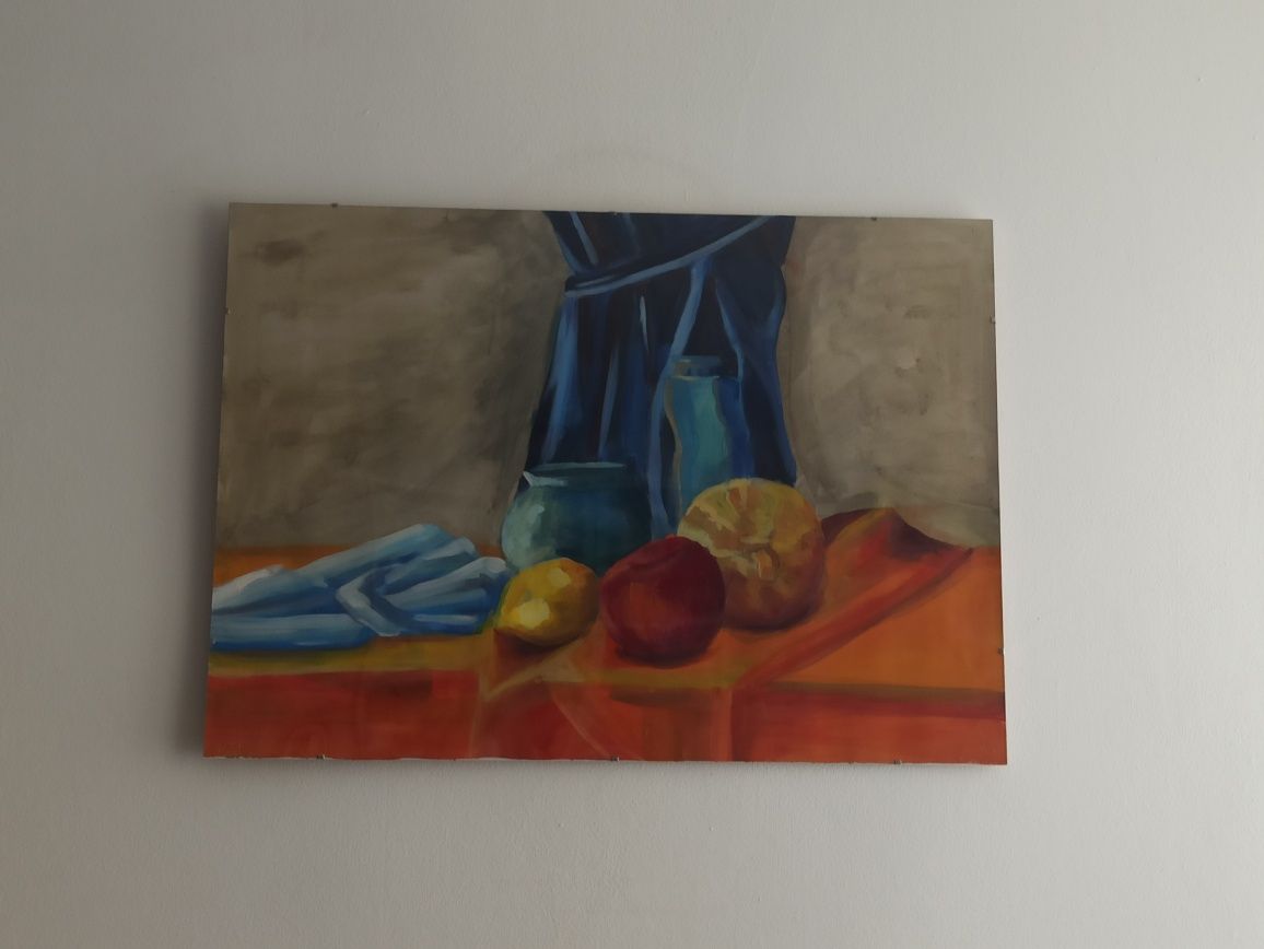 Obraz "Martwa natura z melonem"  50x70 cm