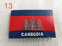 Kambodża, Cambodia - Magnes na lodówkę - wzór 13