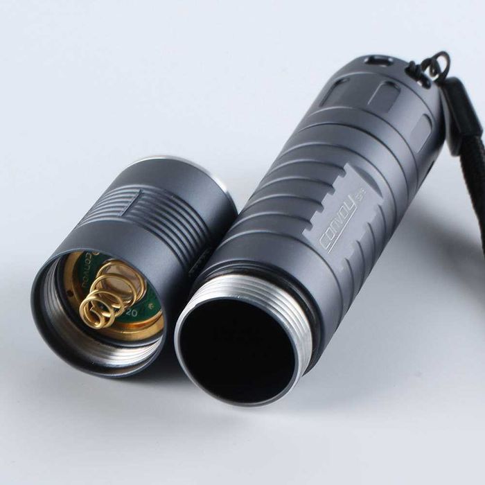 Ліхтарики Convoy S21A, S21B SST40 - 21700, Різне світло, чохол. ОПТ