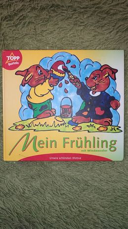 Mein Frühling mit Windowcolor дитяча книга німецька мова німецькою
