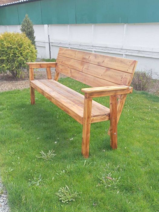Дерев'яна лавка, з міні-баром; лавка з кашпо; меблі для саду
