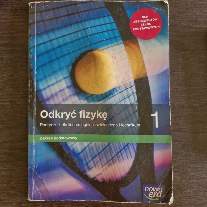 Odkryć fizykę 1, podręcznik, ZP, Nowa Era