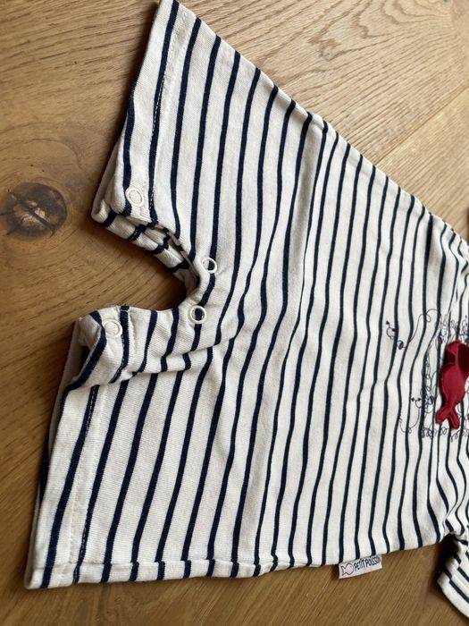 Rampers lato śpiochy JFB Petit Poisson 6-12 M 68-80