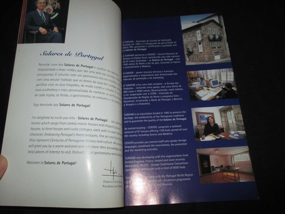 Livro Solares de Portugal Turismo de habitação Turihab
