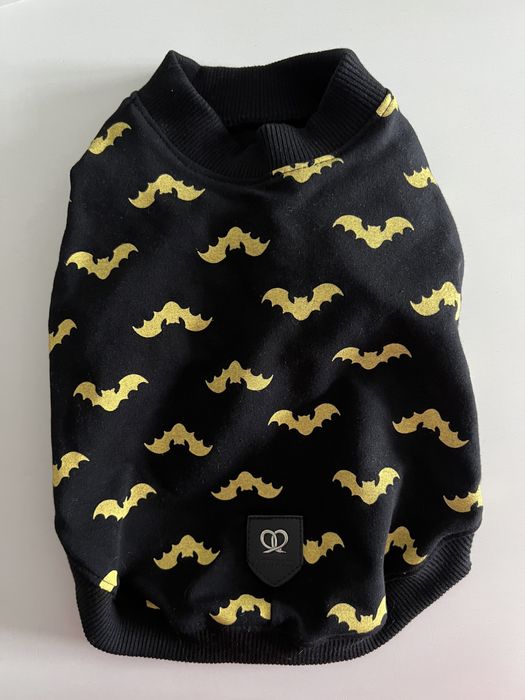 Bluza w nietoperze dla małego psa POM POM black bat