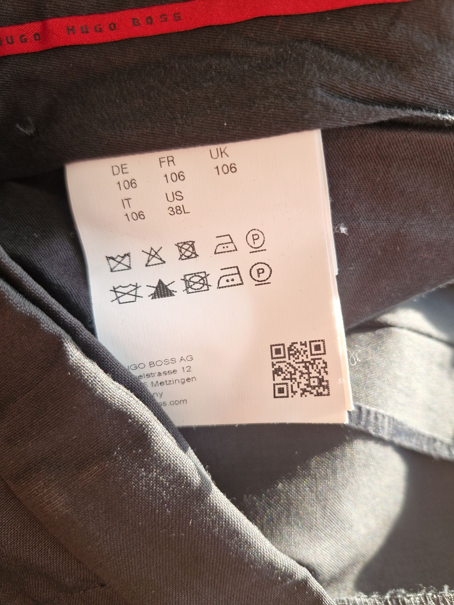 Hugo Boss spodnie garniturowe roz.XXL