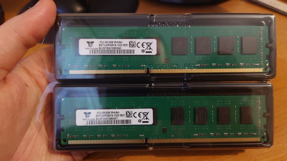 Оперативна память Jazer, Tecmiyo, WalRam DDR2,DDR3 8 gb 16gb (2x8gb)