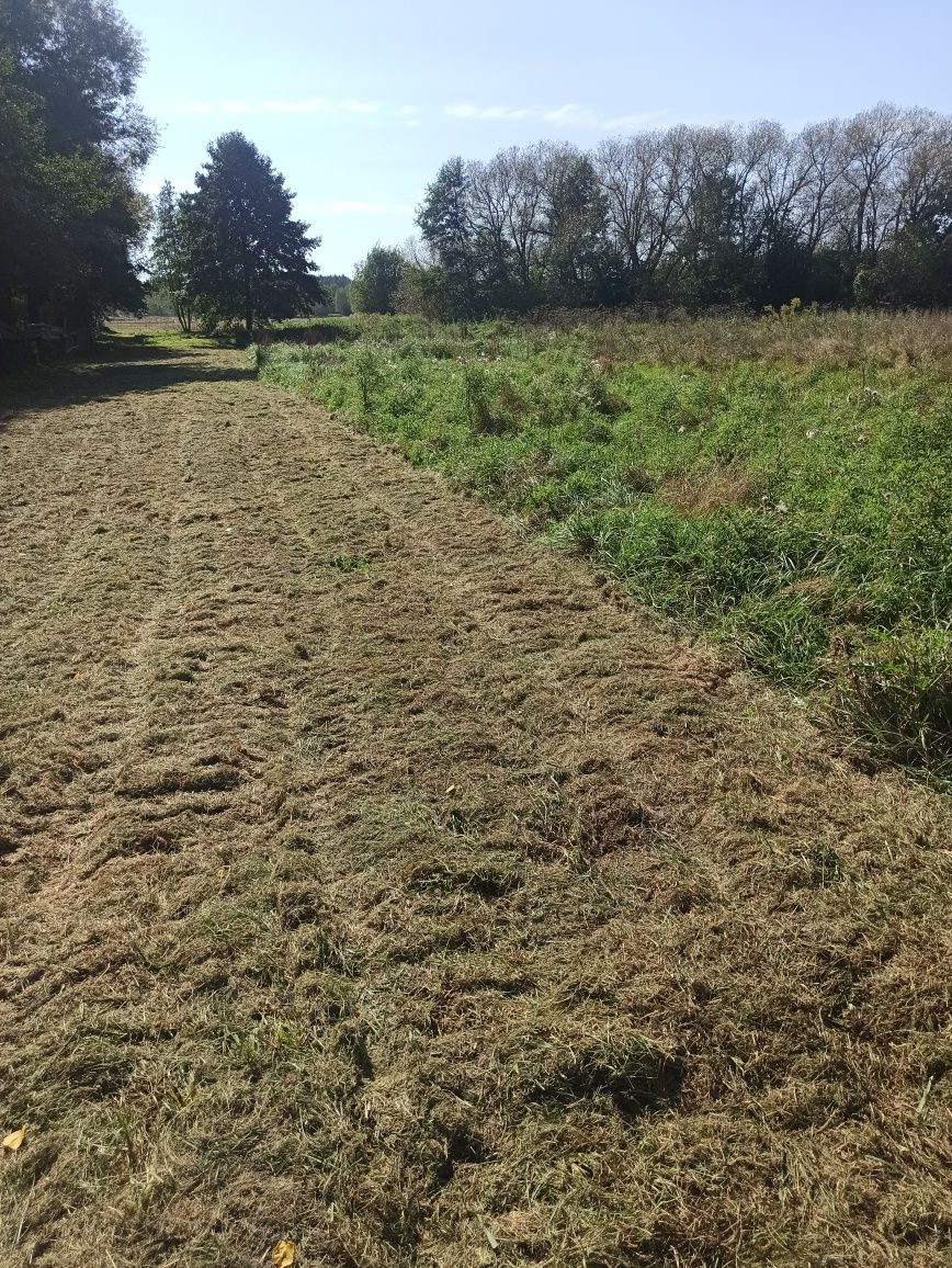 Koszenie nieużytków trawy, bijakowa kosiarka, karczowanie, wycinka,itd