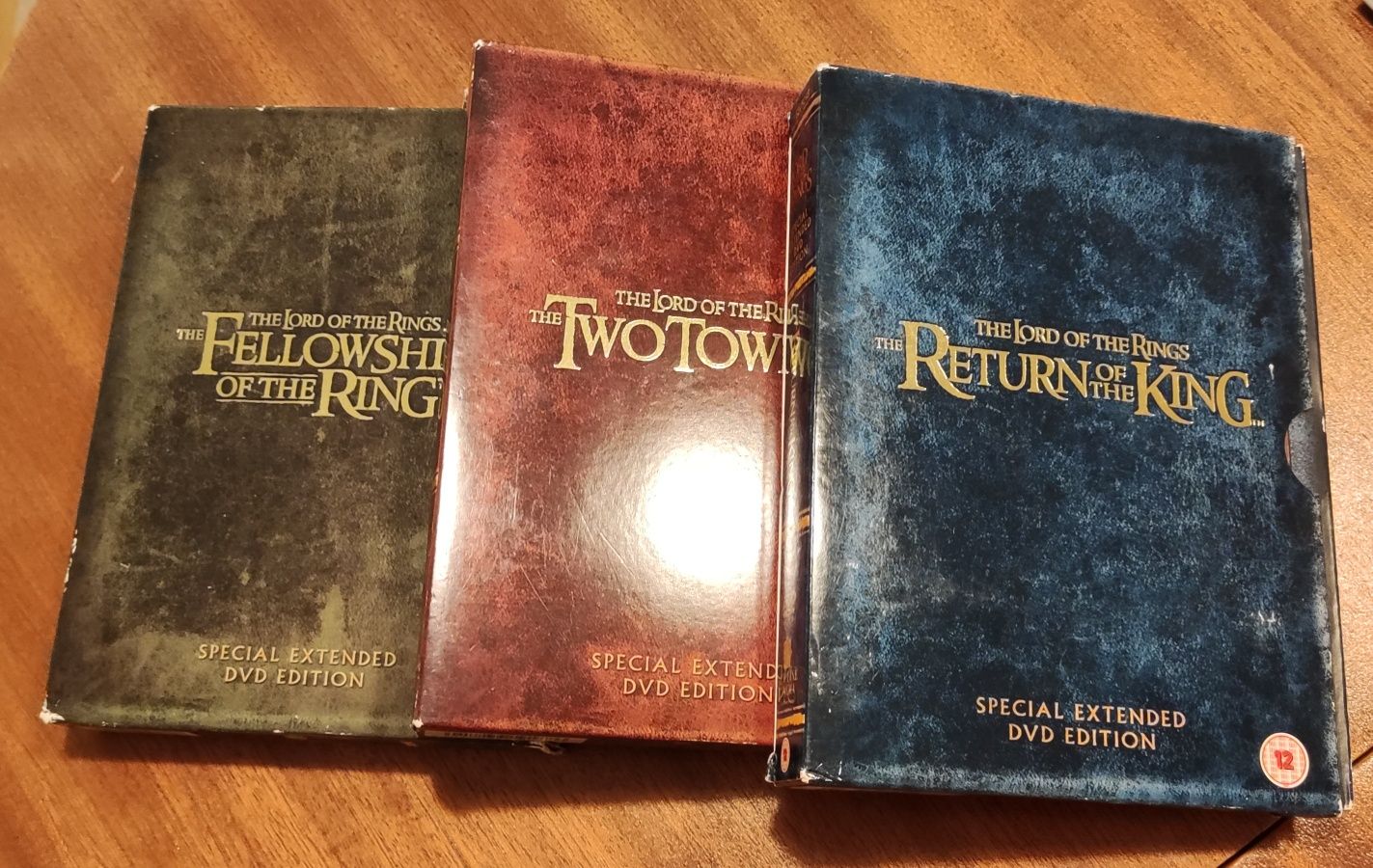 Trilogia Lord of the rings edição colecionadores