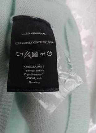 Новый кашемировый пуловер джемпер Chelsea Rose Германия 100% кашемир