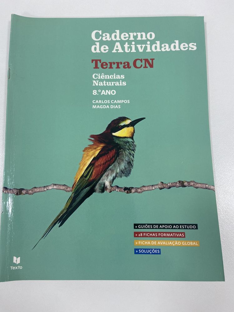 Caderno de atividades Terra CN de 8 ano