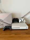 [Xbox] Konsola Xbox One S + 3 Pady - Oryginalne pudełko - Wada