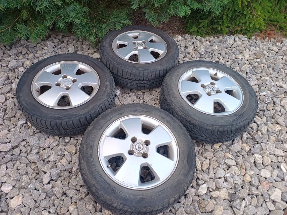 Koła Felgi 4x100 15" Opel 185/65 R 15 Alufelgi Opony