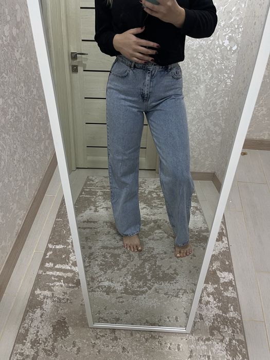 Джинсы палаццо в идеальном состоянии