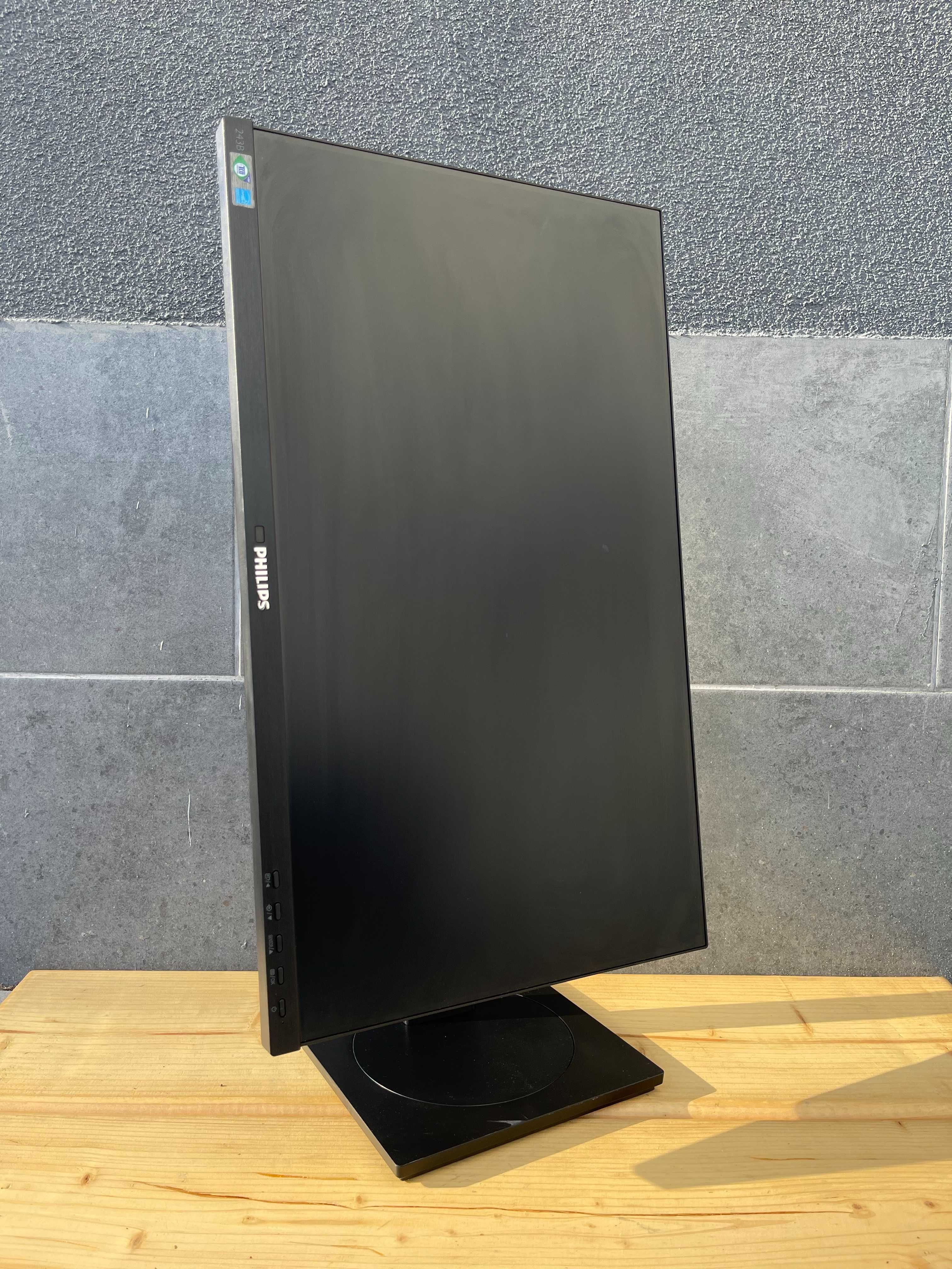 Уцінка! Монітор Philips 243B1/24"/FHD/LED/IPS/75 Гц/16:9/Гарантія