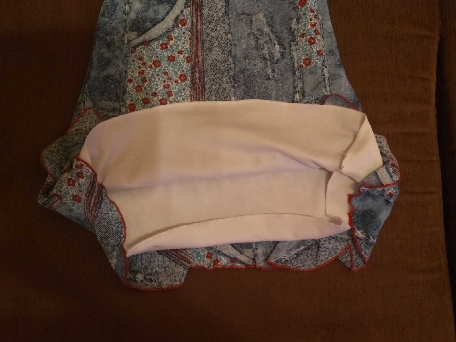 Sukienka / sukieneczka / ramiączka / 122 cm JAK NOWA
