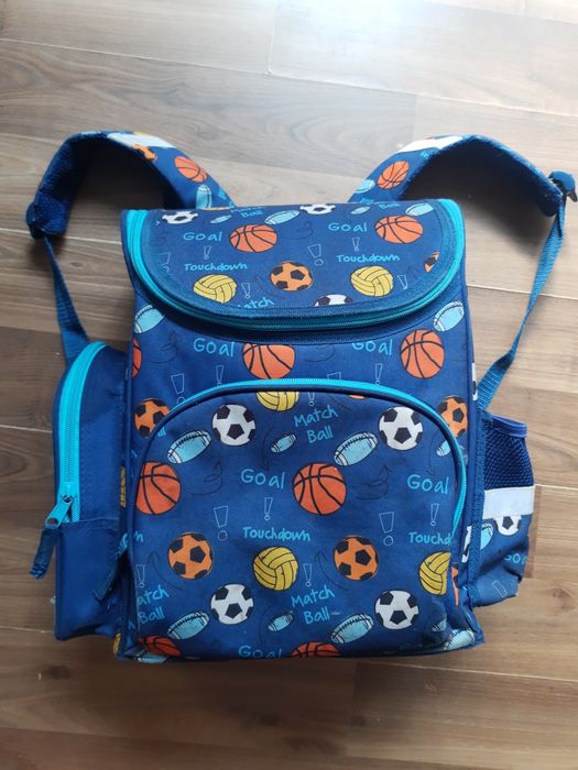 Tornister, plecak w piłki dla chłopca