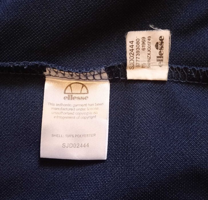 Синя чоловіча олімпійка Ellesse ; Розмір XL