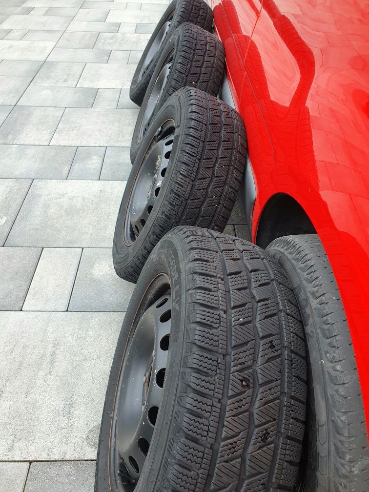 4 × koła zimowe do opel (renault)  viwaro 205/65R16C hankook