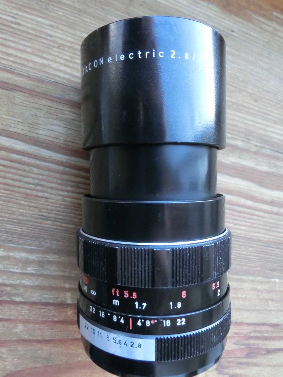 Pentacon electric 135\2.8 M42 , Domiplan 50\2.8.Exacta.