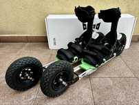 Nartorolki terenowe SKIKE v9 TOUR 200mm + kije KV + dodatki / jak nowe