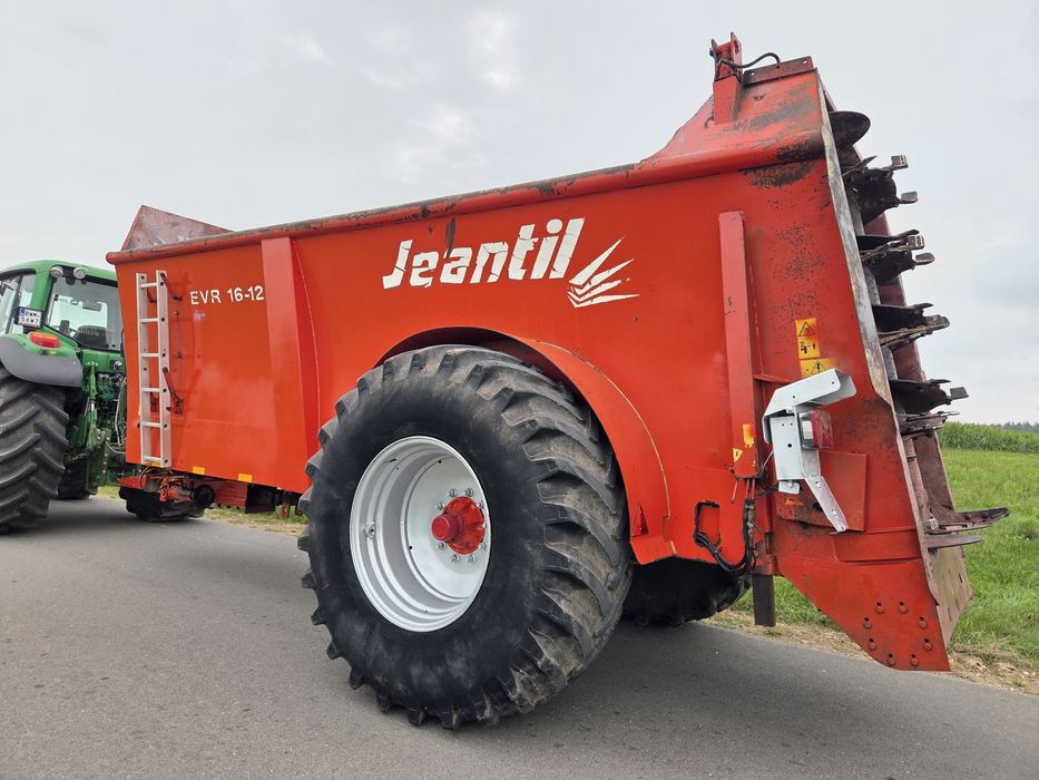 Rozrzutnik obornika Jeantil EVR 16-12 12t