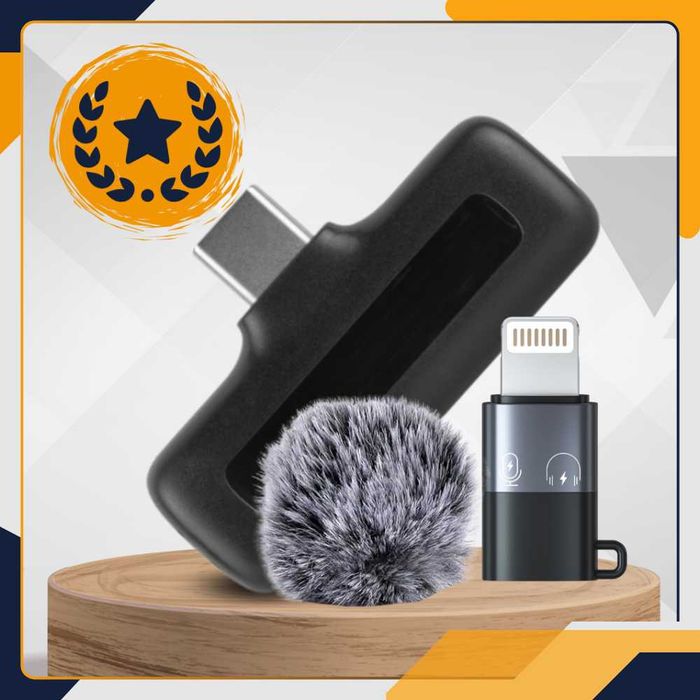 Bezprzewodowy Mikrofon Krawatowy do telefonu Slayo Mike S13