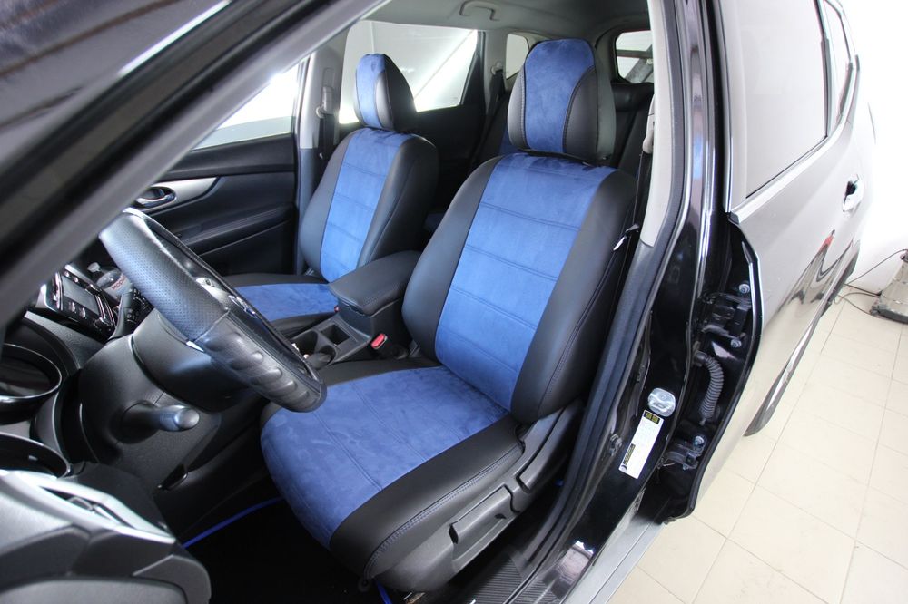 Модельные чехлы на сиденья комбинированные Premium сегмента + гарантия