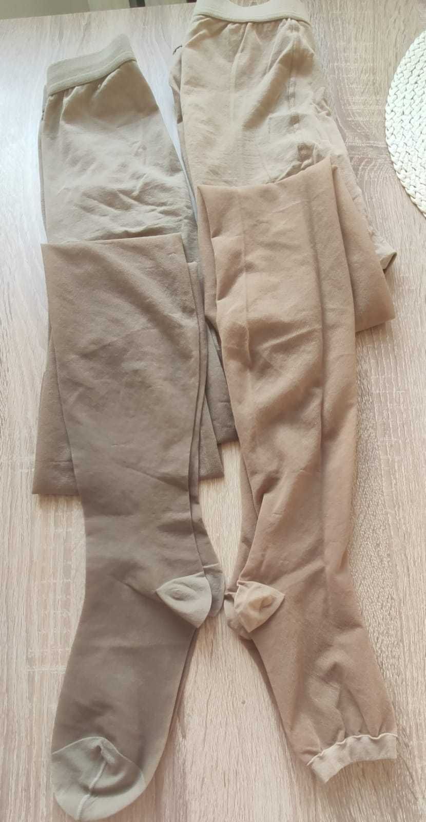 Rajstopy  dwie pary +pończochy marki SICURA + gratis