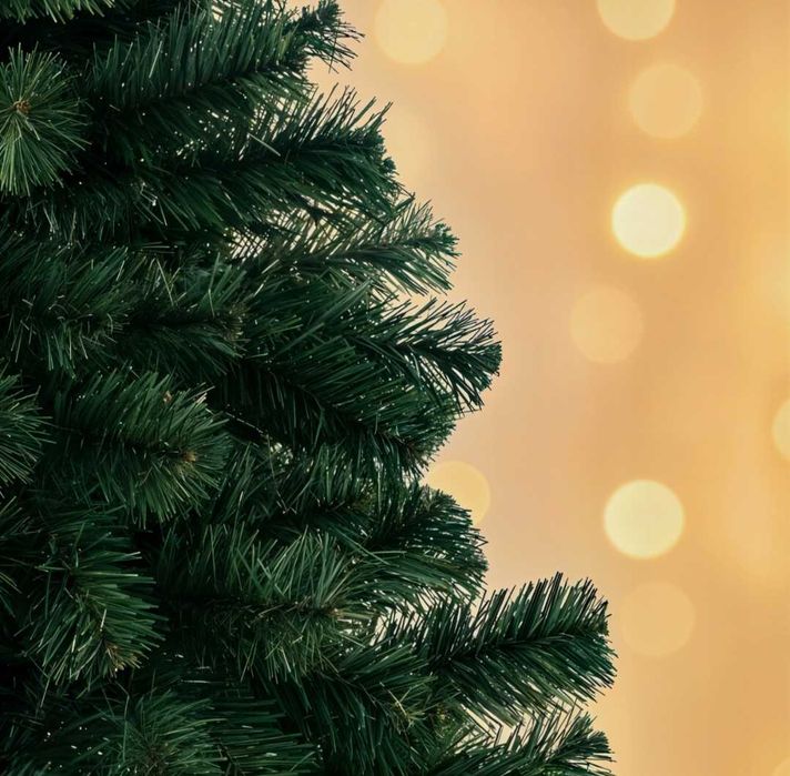 Choinka Sztuczna 220 cm Jak Żywa+ Lampki LED 300Ciepłe
Białe • PREMIUM