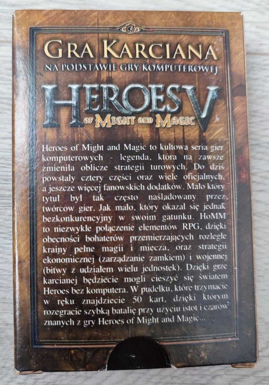 Heroes of Might and Magic V Edycja Kolekcjonerska, mapa, dodatki (PC)