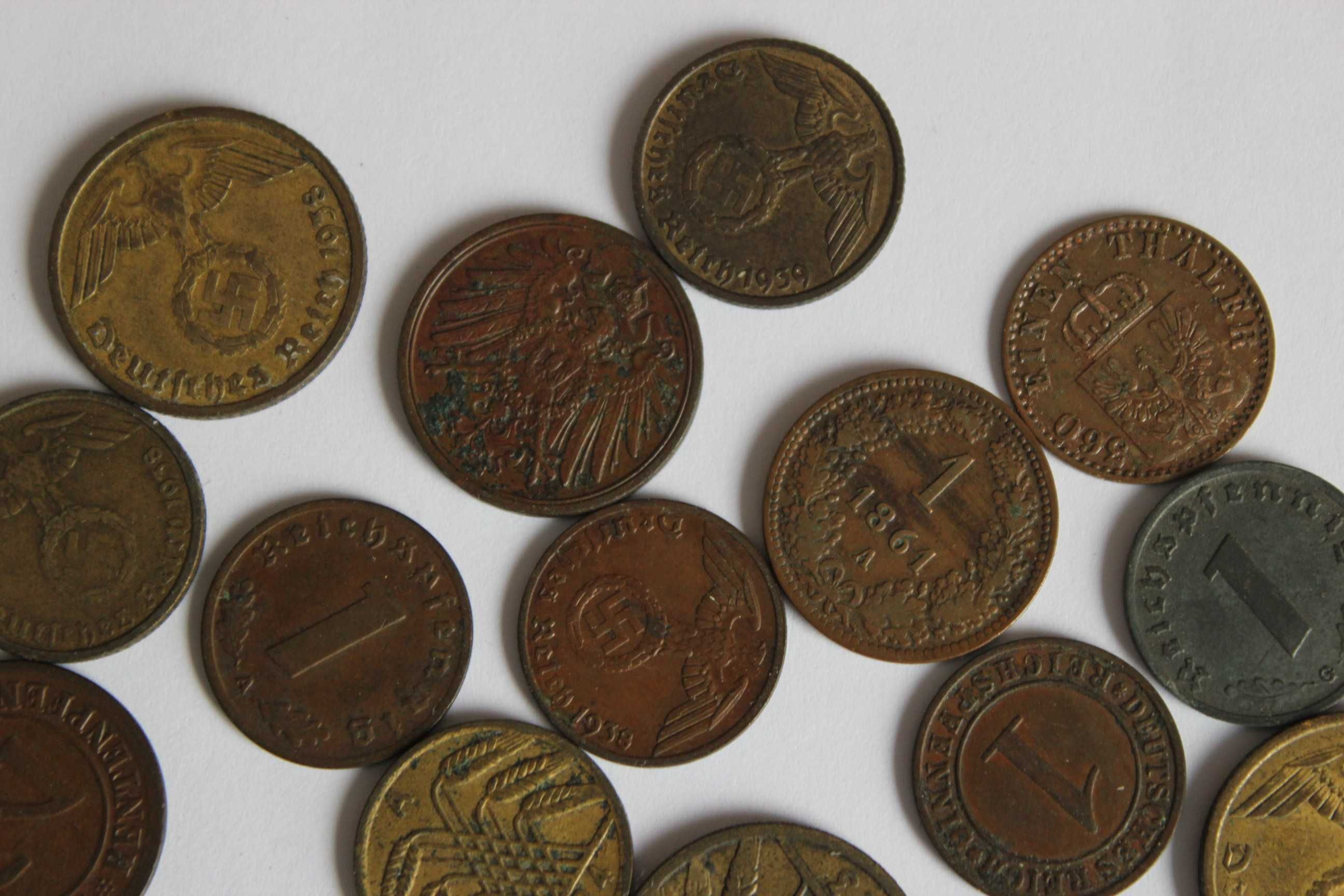 Niemieckie stare monety