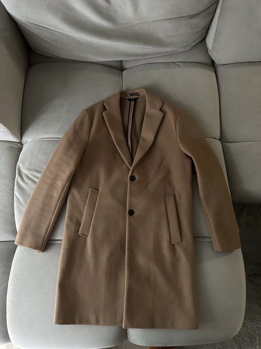 Płaszcz Zara beż brąz rozmiar M