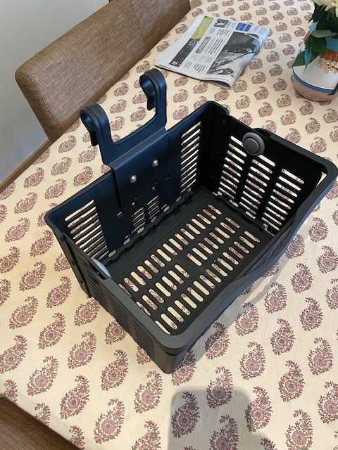 Cesto para bicicleta ou trotinete para compras ou transporte animais