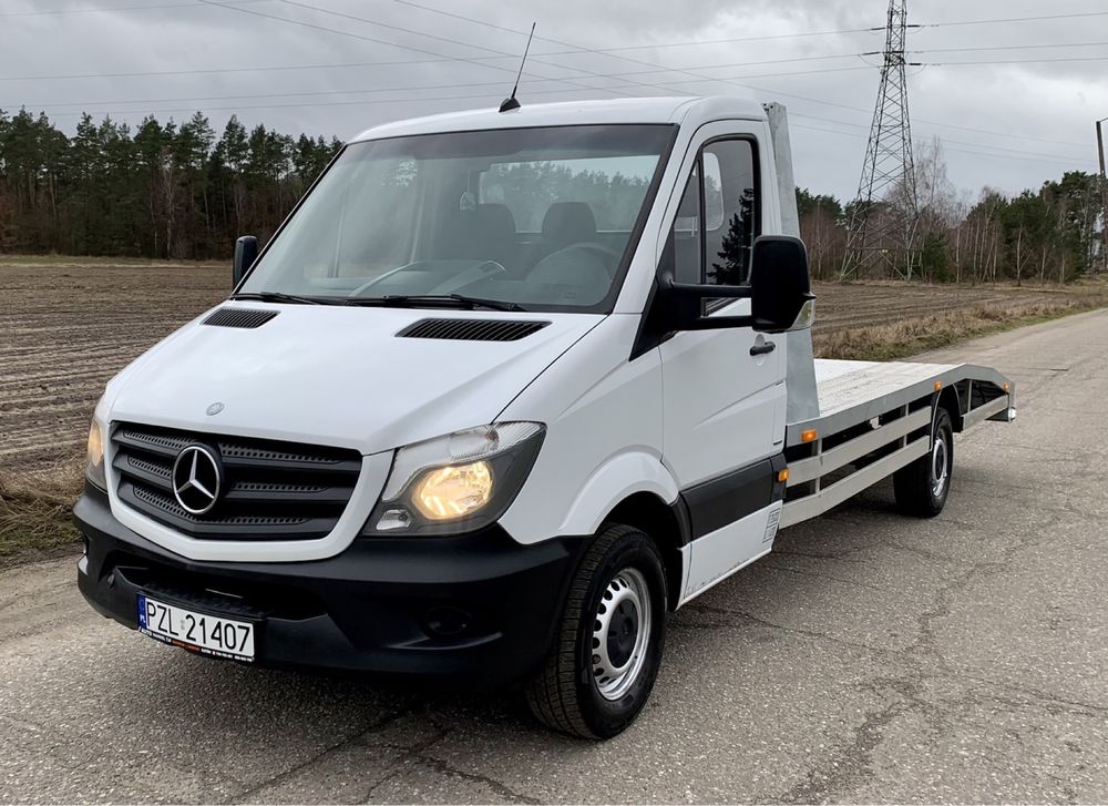 Mercedes-Benz*Sprinter*LIFT*Nowy najazd*Autolaweta*Laweta*3,5T HAK*