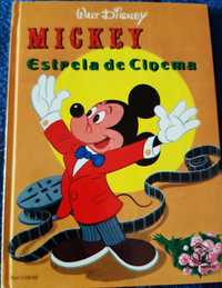 Livro banda desenhada Mickey