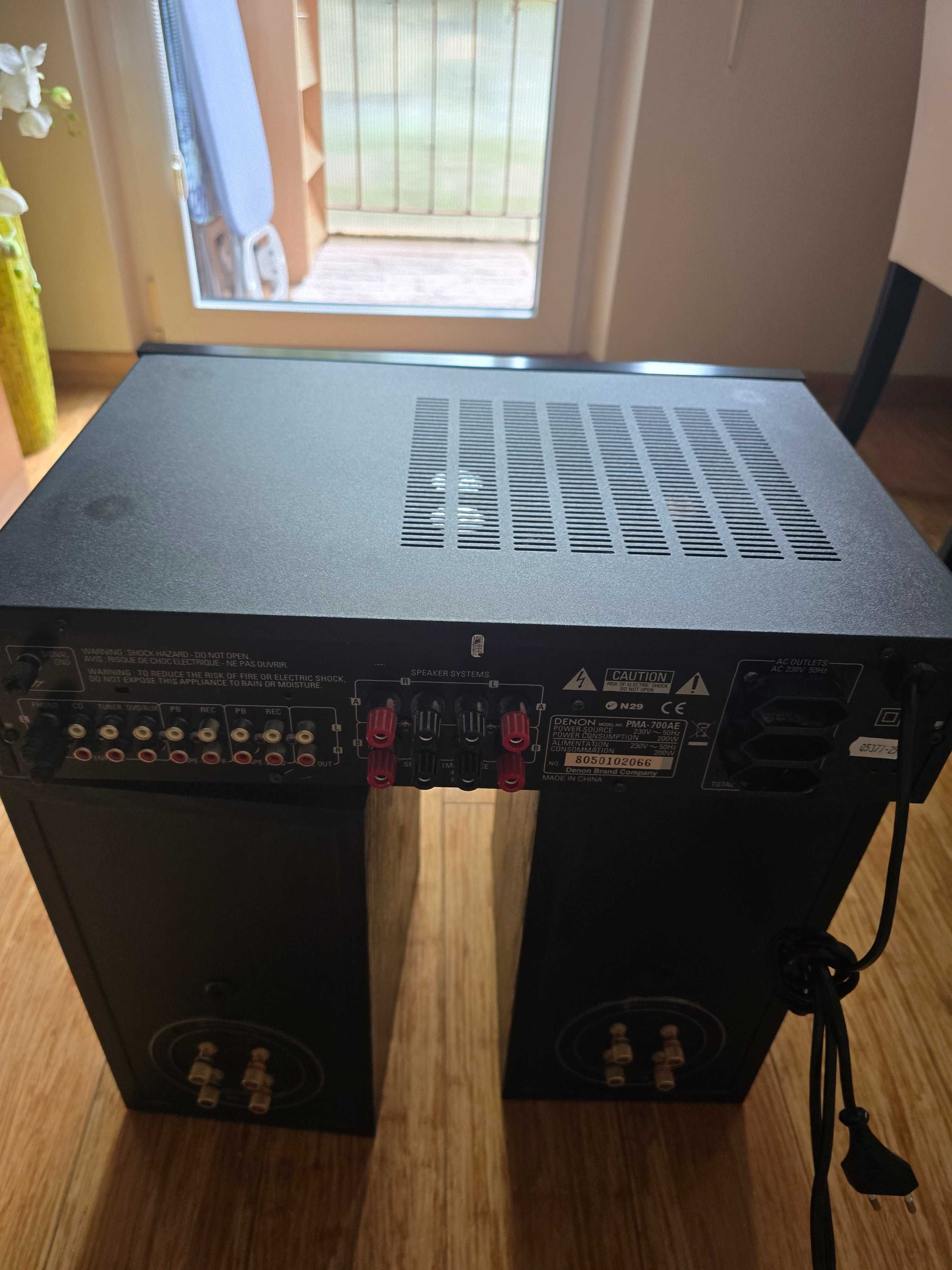 Wzmacniacz Denon PMA 700ae + Monitor Audio Bronze BX-2