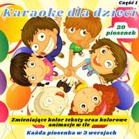 Bajkowe karaoke dla dzieci - cz. 1 - 20 piosenek - pliki wideo