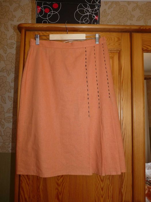 BIALCON lniana spódnica 40/42