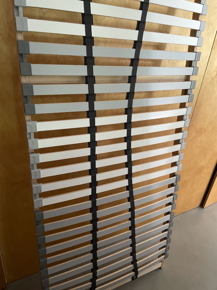 Łóżko pojedyńcze jedynka   Stelaż do łóżka ikea 80 cm dno łóżka lonset