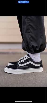 Кросівки/кеди vans old skool classic black white