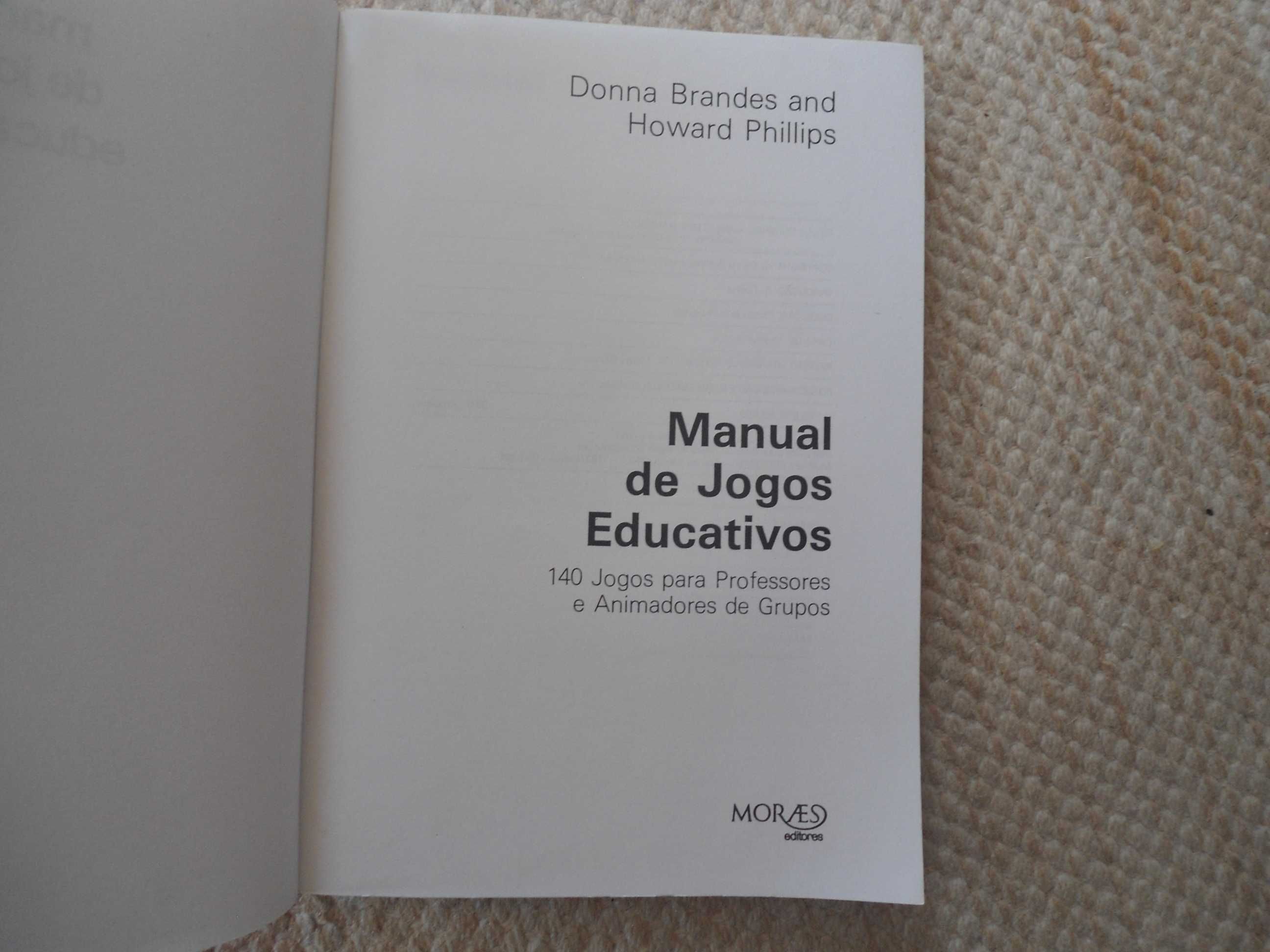 Manual de Jogos Educativos de Donna Brands e Howard Phillips